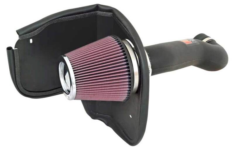 K&N 06-10 Jeep Grand Cherokee 6.1L V8 Performance Intake Kit - 57-1555