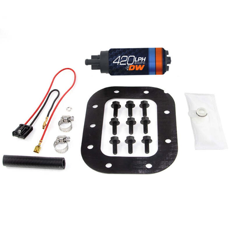 DeatschWerks DW420 Series 420lph In-Tank Fuel Pump w/ Install Kit For Corvette 84-85 5.7L - 9-421-1027