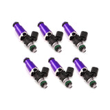 Injector Dynamics ID1050X Injectors 14mm (Purple) Adaptors (Set of 6) - 1050.60.14.14.6