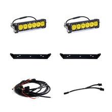 Load image into Gallery viewer, Baja Designs 2021+ Ford Raptor OnX6 Behind Grill Kit -10in. Amber D/C - 448064