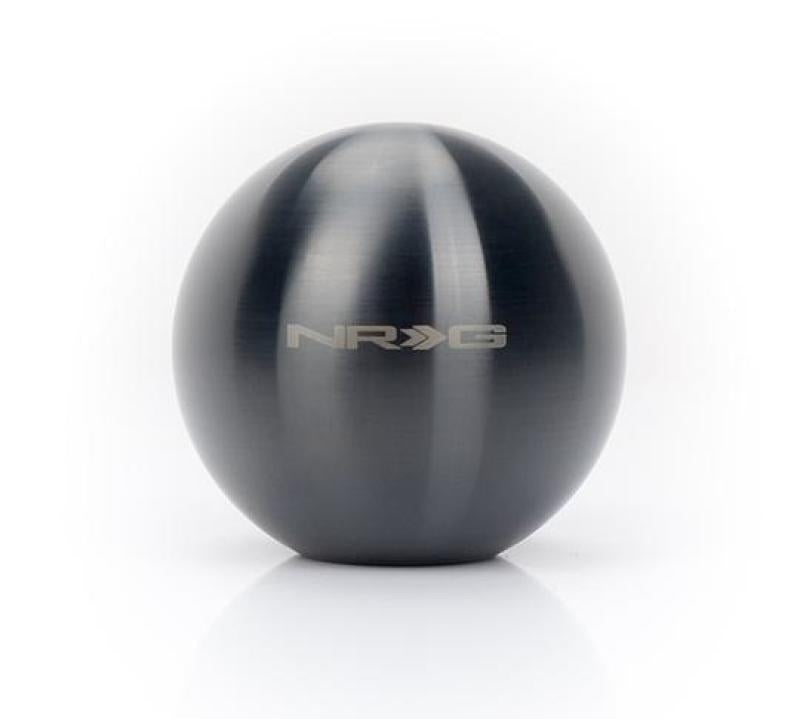 NRG Black Chrome Titanium Round Shifter Heavy Weight - SK-350BC