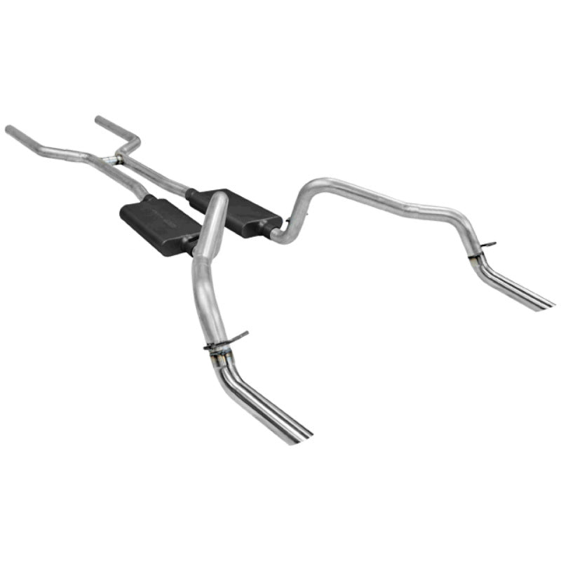 Flowmaster 70-74 Camaro/Firebird American Thunder Crossmember-Back Exhaust System - 17149