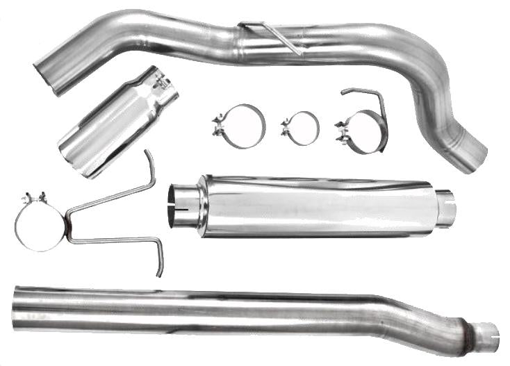 MBRP 11-13 Ford F-250/350/450 6.2L V8 Gas 4in Cat Back Single Side Alum Exhaust System - S5246AL