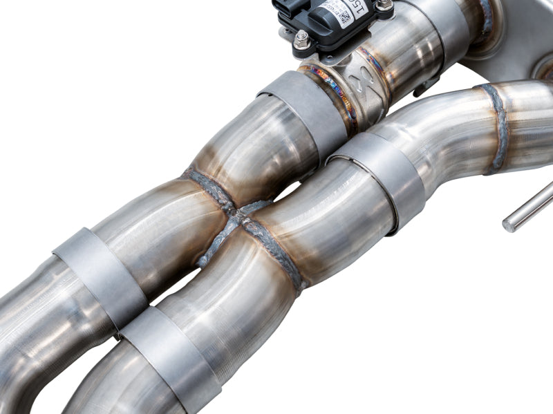 AWE 2024+ Ford Ranger Raptor 3.0L Switchpath Cat-Back Exhaust - Chrome Silver Tips - 3025-32306