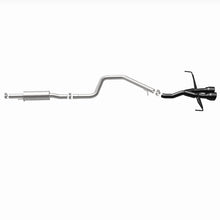 Load image into Gallery viewer, MagnaFlow 2019 Hyundai Veloster 1.6L 2.5in Center Exit Stainless Steel Cat-Back Exhaust w/Blk Tips - 19455