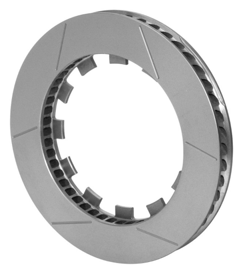 Wilwood Rotor GT 48 Curved Vane Rotor Spec-37 12 LUG x 7.77 SNAP RING - Left Hand Side - 160-15562-B