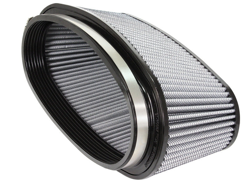 aFe Magnum FORCE Intake Rplcmnt Air Filter (11-3/8x4)IN F x (14x5-1/2)IN B x (12x3-1/2)IN T x 5IN H - 21-90087