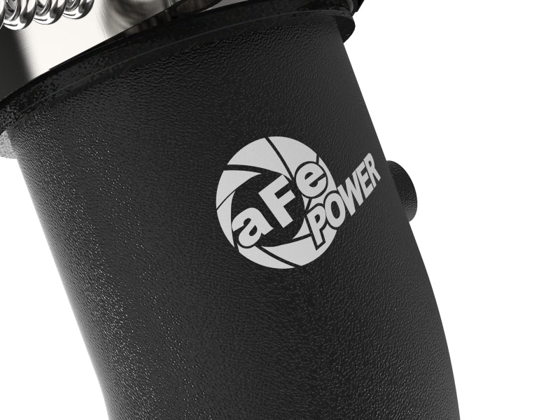 aFe 19-23 RAM Diesel L6-6.7L BladeRunner 3.5 IN Aluminum Cold Charge Pipe - Black - 46-20619-B