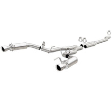Load image into Gallery viewer, MagnaFlow Cat Back, SS, 2.5in, Competition, Dual Split Polish 4.5in Tips 2015 Ford Mustang Ecoboost - 19191