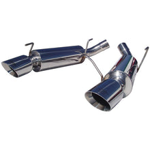 Load image into Gallery viewer, MBRP 05-10 Ford Mustang GT 5.0/Shelby GT500 Dual Mufflers Axle Back Split Rear T304 - S7200304