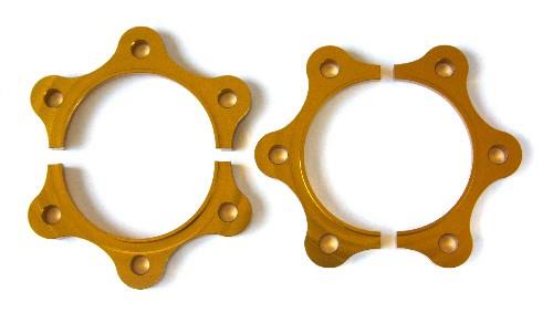 BLOX Honda S2000 Racing Half Shaft Spacers-Silver (Recommended for vehicles lowered 1.25in or more) - BXDL-00101-SI