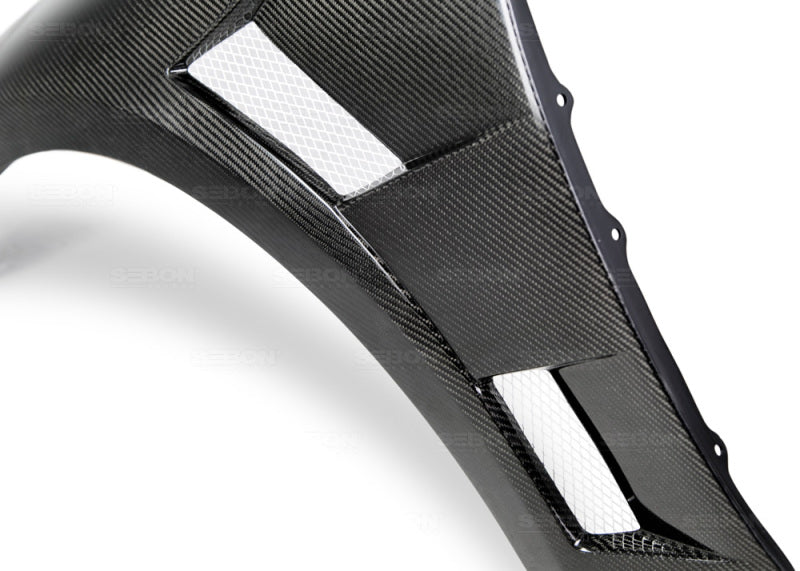 Seibon 14-15 Lexus IS250/350 10mm Wider Carbon Fiber Fenders - FF14LXIS-W
