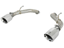 Load image into Gallery viewer, aFe POWER Takeda 2.5in 304 SS Axle-Back Exhaust w/ Polished Tips 17-19 Infiniti Q60 V6-3.0L (tt) - 49-36133NM-P