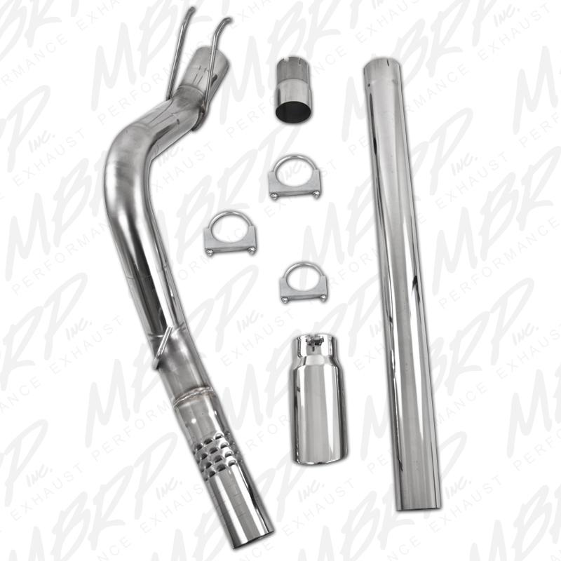MBRP 2008-2009 Ford F250/350/450 6.4 L Filter Back Single Side - S6242409