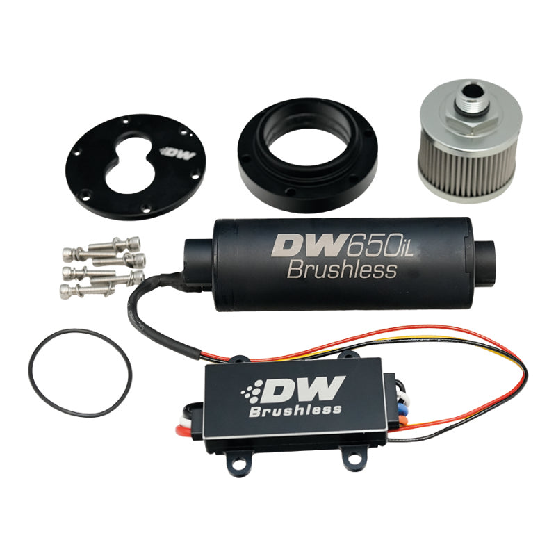 DeatschWerks 3.5L Module Surge Tank In-Tank Pump Adapter w/ DW650iL Brushless/Controller 440lph Pump - 9-650-C105-5009