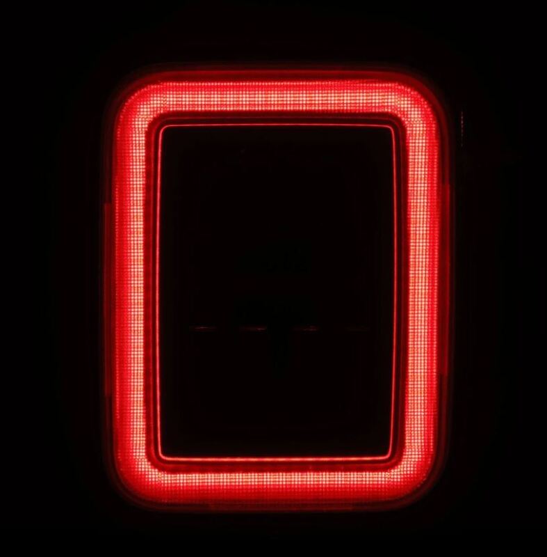 AlphaRex 19-24 Jeep Gladiator JT Nova-Series Prismatic LED Tail Lights - Alpha-Black - 602050