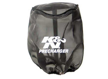 Load image into Gallery viewer, K&amp;N PreCharger Tapered Air Filter Wrap Black 6in Height / 6in Diameter - 22-8033PK