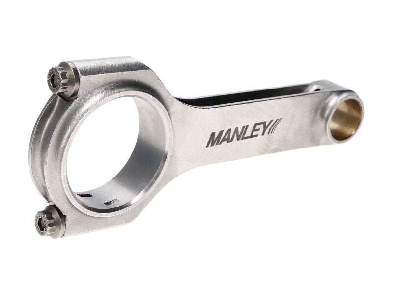 Manley Chevy Small Block 6.000in H Beam w/ ARP 2000 Connecting Rods - Single - 14054R-1