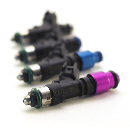 Injector Dynamics ID1050X Injectors - 60mm Length - 11mm Blue Top - 204 Lower Cushion (Set of 6) - 1050.60.11.204.6