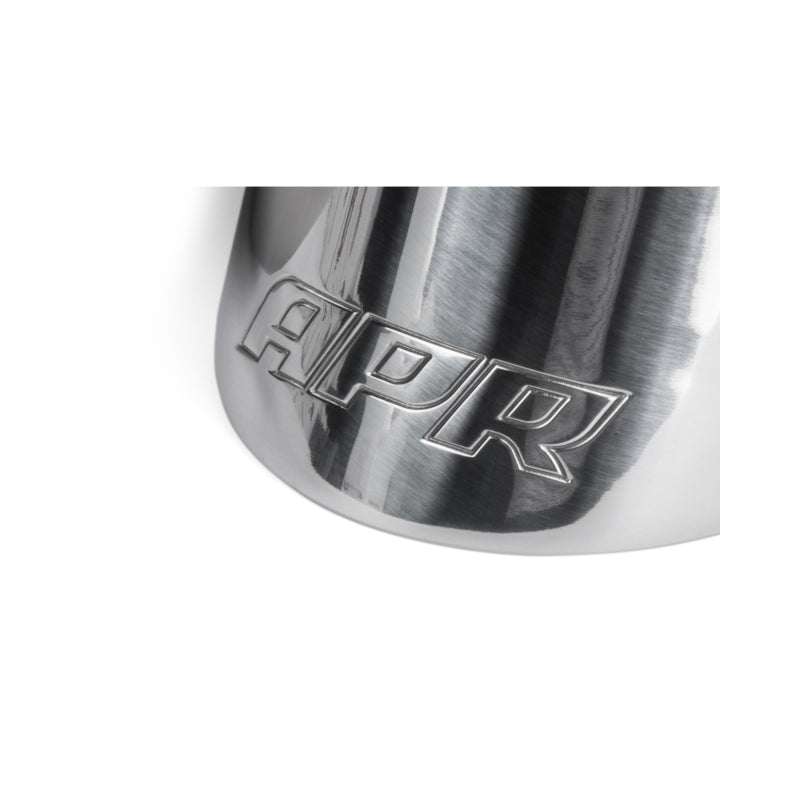 APR Double-Walled 4in Slash-Cut Tips - Polished - Set of 2 - TPK0001