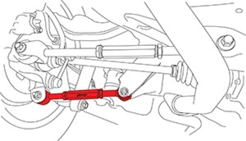 SPC Performance 03-06 Subaru Baja/00-09 Legacy/Outback Rear Camber Kit (SINGLE ARM-REQUIRES 2) - 67665