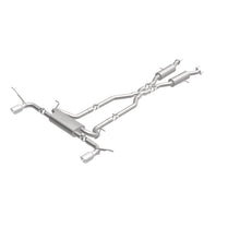 Load image into Gallery viewer, MagnaFlow Cat-Back SS 2.5in Dual Split Rear 4in Black Tip 11-16 Jeep Grand Cherokee 5.7L V8/3.6L V6 - 19216