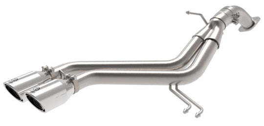 aFe Takeda 13-17 Hyundai Veloster L4-1.6L 2-1/2in 304 SS Axle-Back Exhaust w/ Polished Tips - 49-37019-P