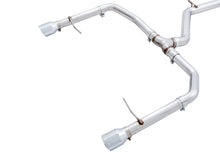 Load image into Gallery viewer, AWE Tuning 18-21 Volkswagen Jetta GLI Mk7 Track Edition Exhaust - Chrome Silver Tips (Fits OEM DP) - 3020-22034