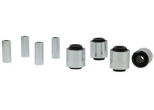 Load image into Gallery viewer, Whiteline Plus 5/95-03 Infiniti QX4 / 8/86-8/95 Pathfinder Rear Trailing Arm - Upper &amp; Lwr Bushing - W61705A