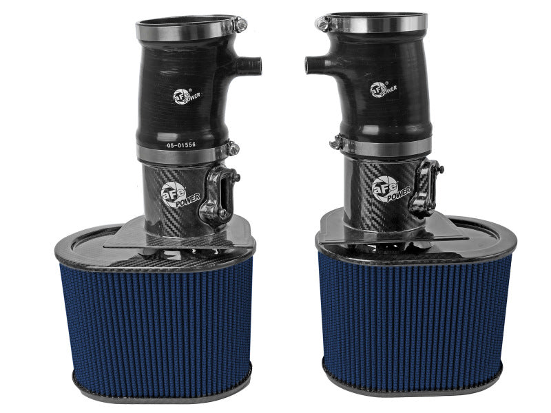 aFe 15-19 Lamborghini Huracan V10-5.2L Track Series Intake System w/ Pro 5R Filter - 57-10012R