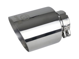 aFe Takeda Universal Exhaust Tip 2-1/2 IN Inlet x 4-1/2 IN Outlet x 7 IN L- Polished