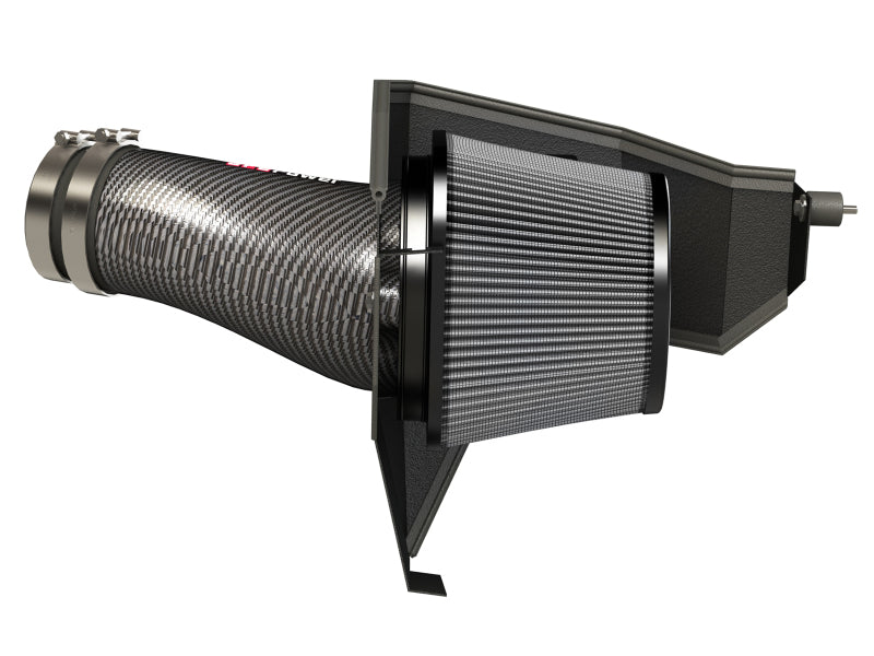 aFe POWER Magnum FORCE Carbon Fiber Stage 2 Pro Dry S CAIS - 11-18 Dodge Challenger/Charger V8-6.4L - 51-12172-C