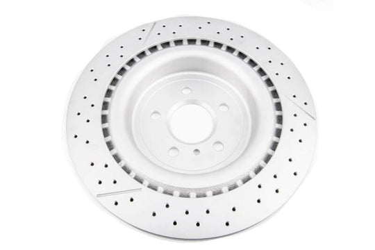 DBA 17-19 Mercedes-Benz GLE43 AMG Sport Brakes Rear OE Cross Drilled Rotor - DBA3361EXDS