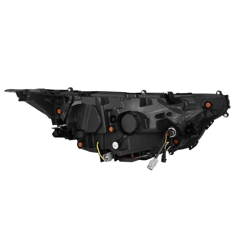 AlphaRex 19-23 Toyota RAV4 NOVA LED Projector Headlights Alpha-Black - 880857