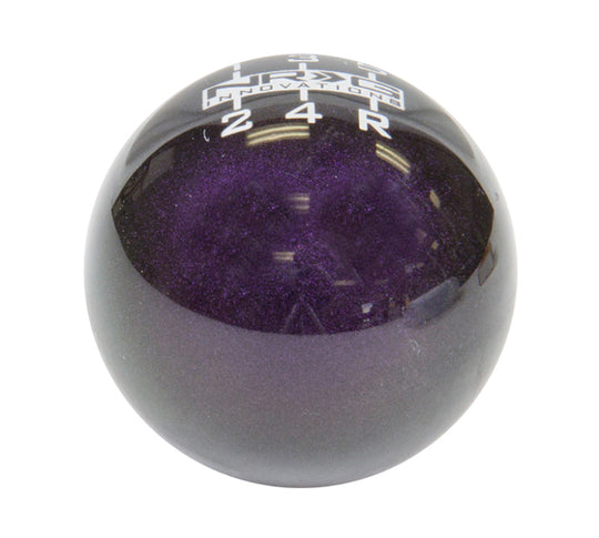 NRG Universal Ball Style Shift Knob - Heavy Weight 480G / 1.1Lbs. - Green/Purple (5 Speed) - SK-300GP-W