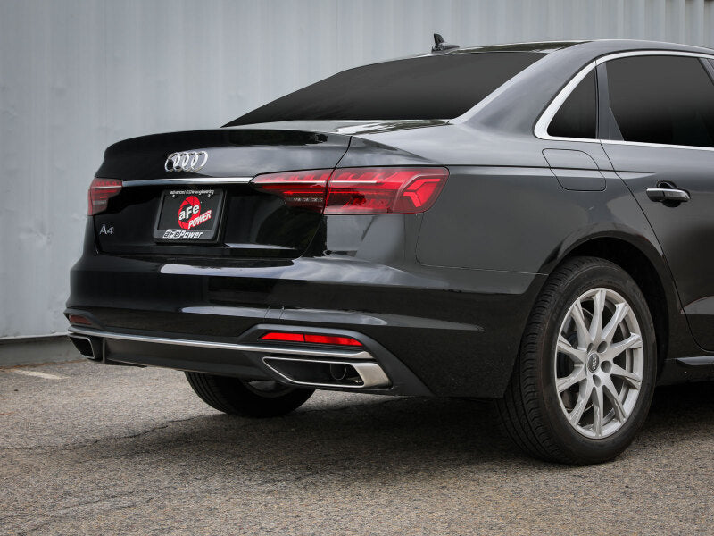 aFe 20-21 Audi A4 L4-2.0L (t) MACH Force-Xp 3in to 2-1/2in 304 SS Axle-Back Exhaust System - 49-36445