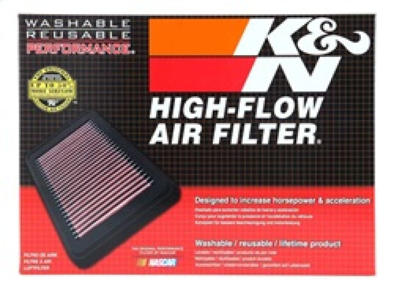 K&N 16-19 BMW 750i L6-4.4L F/I Replacement Drop In Air Filter - 33-5086