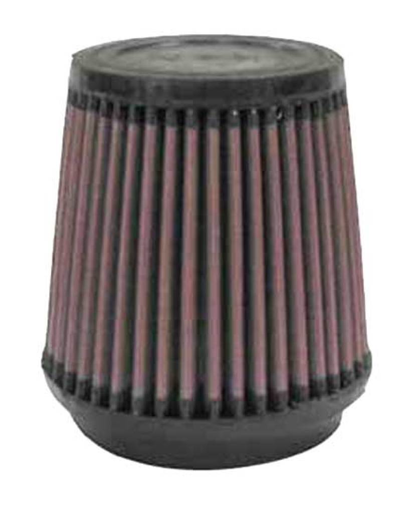 K&N Filter Universal Rubber Filter 3 1/2 inch Flange 4 5/8 inch Base 3 1/2 inch Top 4 1/2 inch Heigh - RU-2790
