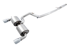 Load image into Gallery viewer, AWE Tuning Ford Focus RS Touring Edition Cat-Back Exhaust- Resonated - Chrome Silver Tips - 3020-32036