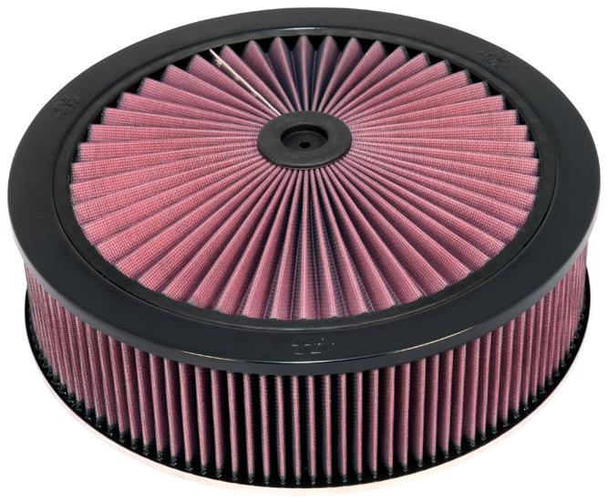K&N X-Stream Top Assembly 5.125in Flange ID / 14inx3.75in H / 1.25in Drop B - 66-3060