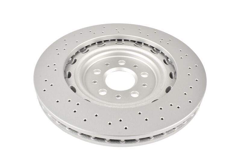 DBA 14-18 Maserati Ghibli (M157) En-Shield OE Drilled Front Brake Rotor - DBA3875OEX