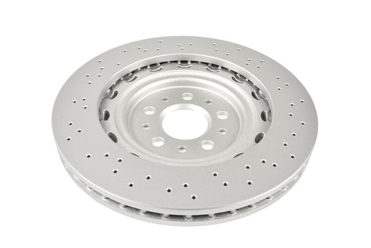 DBA 14-18 Maserati Ghibli (M157) En-Shield OE Drilled Front Brake Rotor - DBA3875OEX