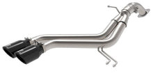 Load image into Gallery viewer, aFe Takeda 13-17 Hyundai Veloster L4-1.6L 2-1/2in 304 SS Axle-Back Exhaust w/ Black Tips - 49-37019-B