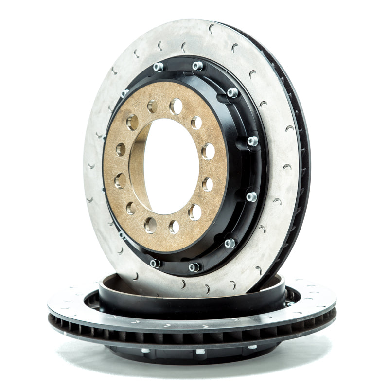 Alcon 2007+ Jeep JK w/ 6x5.5in Hub 355x22mm Rotor 4-Piston Calipers Rear Brake Upgrade Kit - Red - ALABKR5059D17