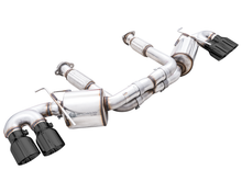 Load image into Gallery viewer, AWE Tuning 2020 Chevrolet Corvette (C8) Touring Edition Exhaust - Quad Diamond Black Tips - 3015-43159