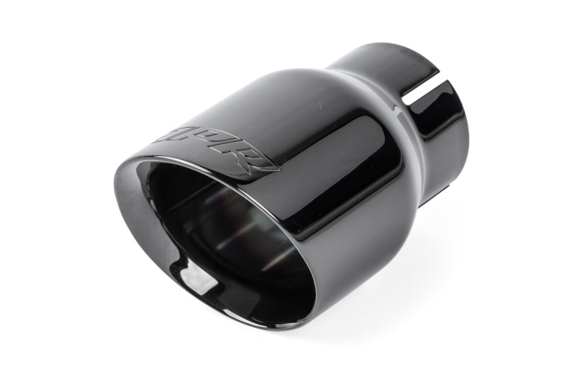 APR Double-Walled 3.5in Slash-Cut Tips - Diamond Black - Set of 2 - TPK0008