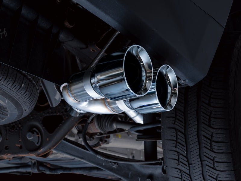 AWE Tuning 2021+ GMC Suburban/Yukon XL 5.3L 0FG Side Exit Catback Exhaust - Chrome Silver Tips - 3015-32008