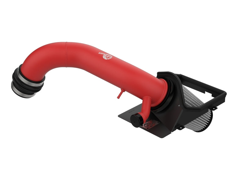 aFe Rapid 15-21 VW GTI L4 2.0L Induction Red Edition Cold Air Intake System w/ Pro DRY S Filter - 52-10020DR