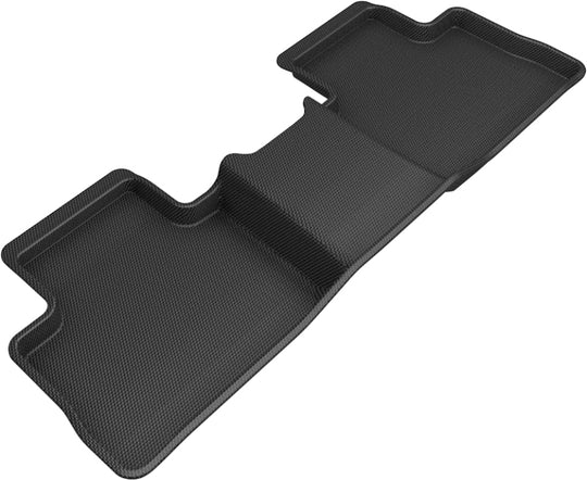 3D MAXpider 2019-2020 Toyota RAV4 Gasoline Kagu 2nd Row Floormats - Black - L1TY25421509