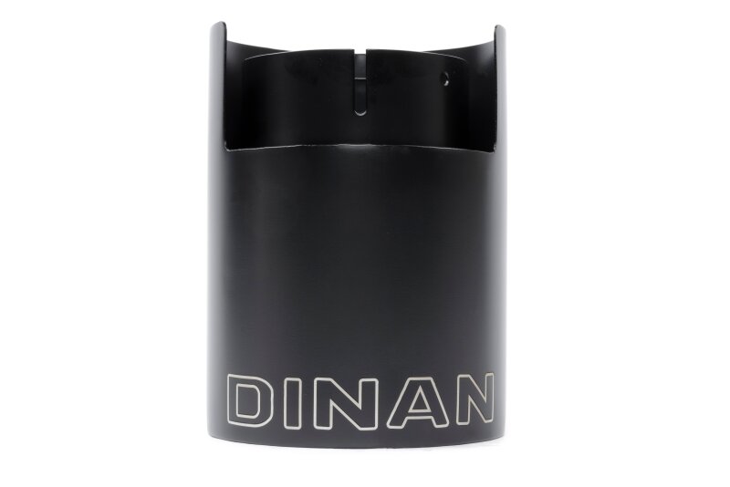 Dinan Double-Walled 4.5in Clamp-On Exhaust Tip - Black - 4.5in Outlet / 3.25in Inlet - D663-0644-BOX